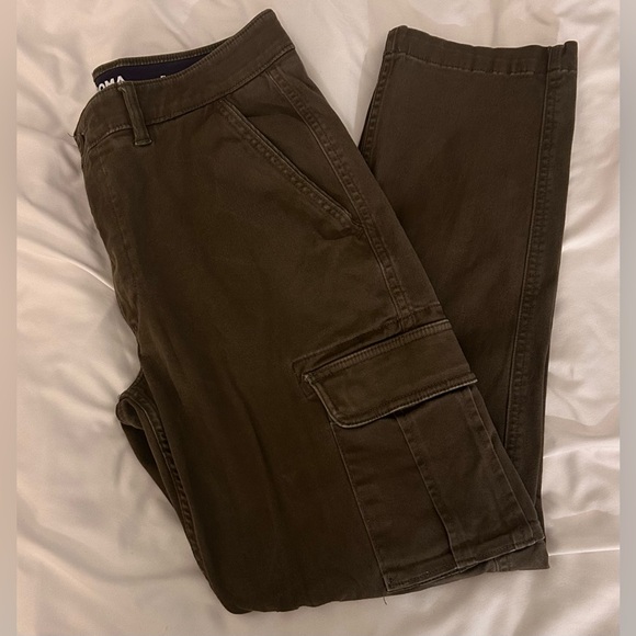 Lot of 4 Men’s Sonoma Flexwear Straight Cargo Pants Size 32 x 30 Khaki Gray - Picture 2 of 8